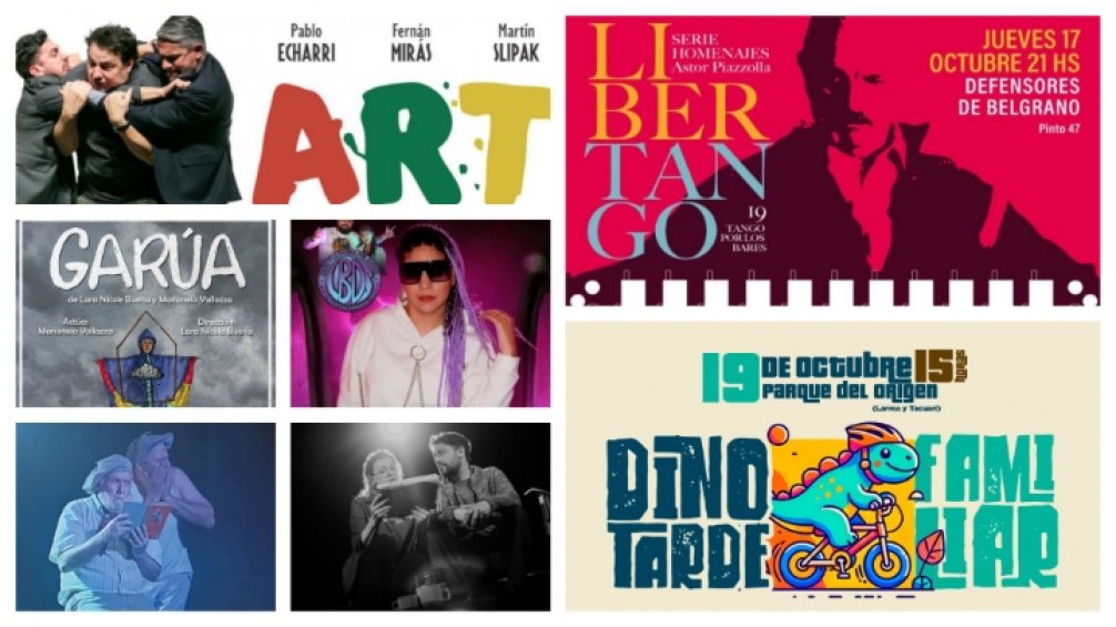 Gran agenda del fin de semana